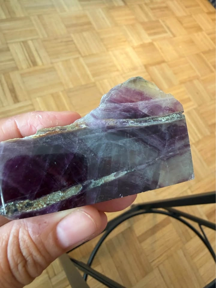 Purple Fluorite Crystal Tower - photo 3