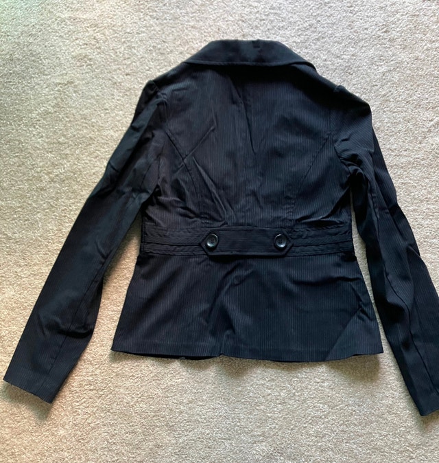 Ricki’s Black Pinstripe Blazer - photo 2