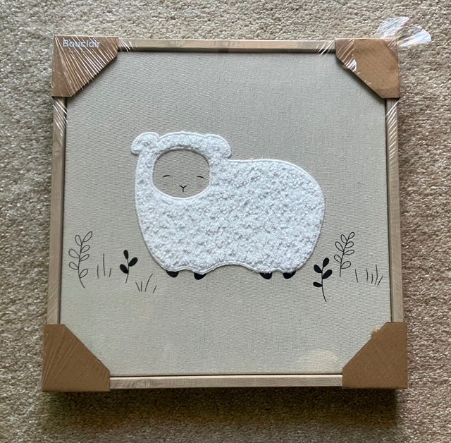 Bouclair Baby Lamb Wall Art