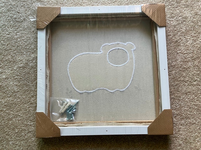 Bouclair Baby Lamb Wall Art - photo 2