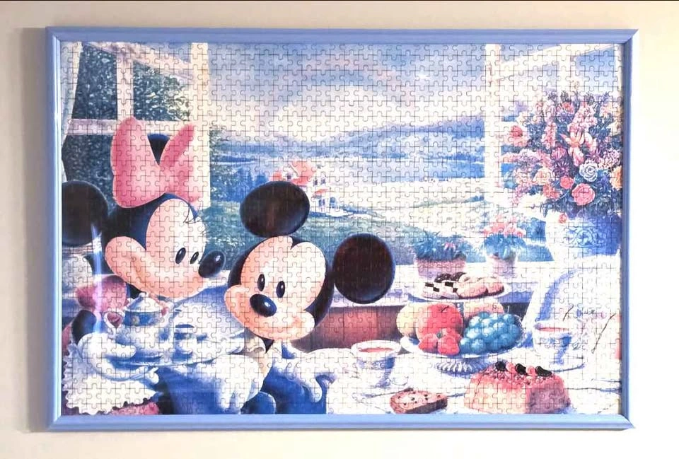 Disney Winnie the Pooh and Mickey & Minnie Mouse Framed Puzzles - photo 2