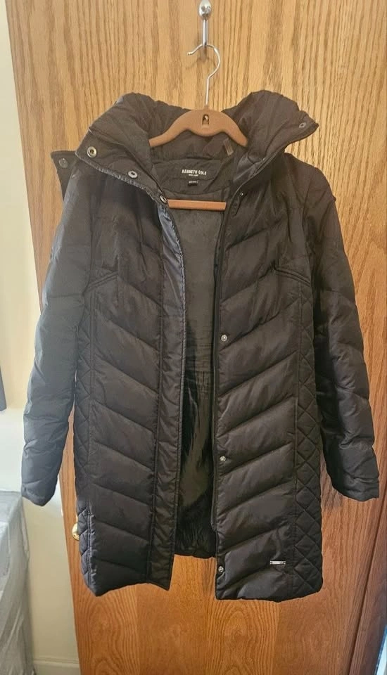 like new Kenneth Cole down puffer coat XS - photo 3