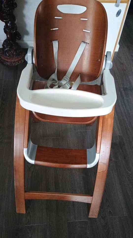 Wooden High Chair - photo 3