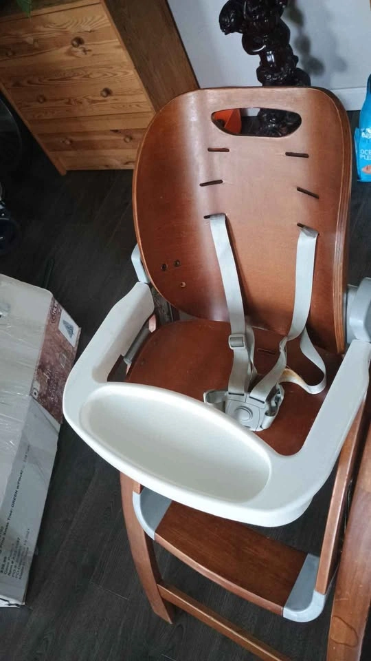 Wooden High Chair - photo 4