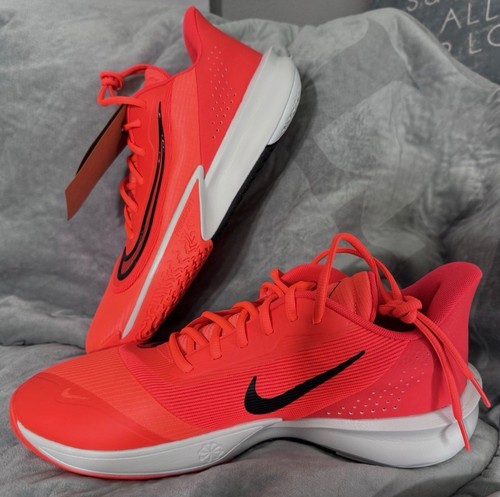 Nike Precision 7 Basketball Shoes Size 8.5 Orange Crimson New