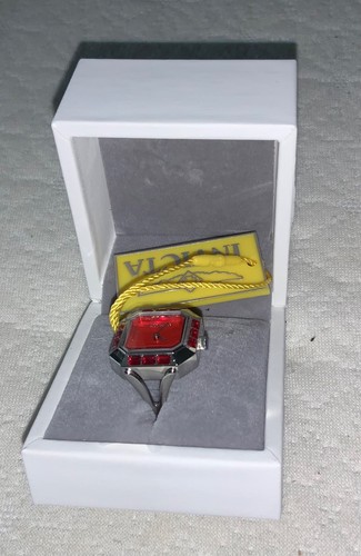 Authentic Invicta 49582 Quartz Watch Red Dial Stainless Steel 21 - photo 3