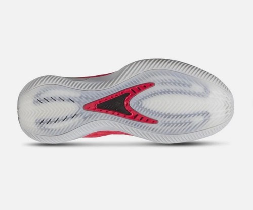 Adidas ANTHONY EDWARDS 2 Shoes Silver Metallic / Pure Ruby Core - photo 4