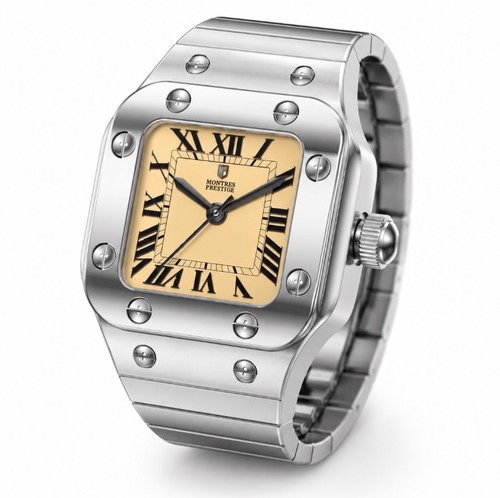 Montres Prestige Invicta 19mm Silver Steel Quartz Ring Watch
