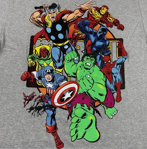 Marvel Comics Avengers / Graphic T-Shirt Adult Size S - photo 2