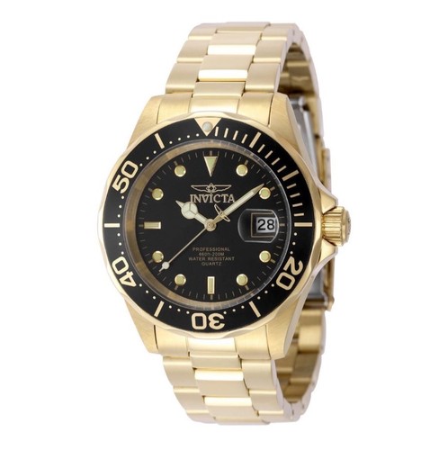 Invicta Pro Diver Quartz Black Dial Men's Watch 40 mm 9311
