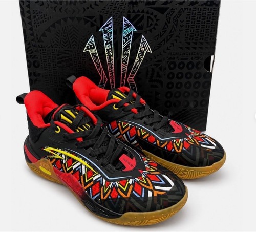 ANTA KAI 1 Speed Tribe Kyrie Black Red Basketball Shoes 8.5
