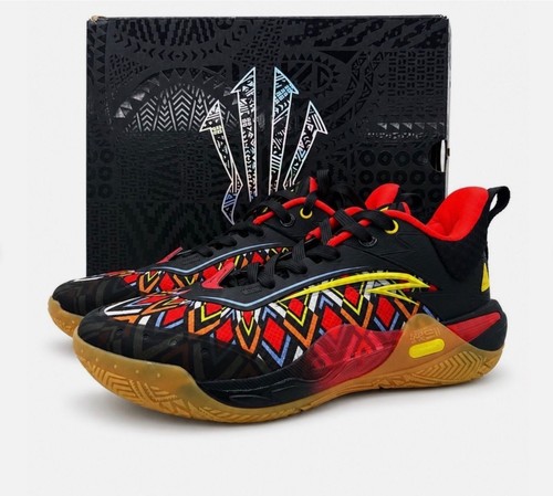 ANTA KAI 1 Speed Tribe Kyrie Black Red Basketball Shoes 8.5 - photo 2