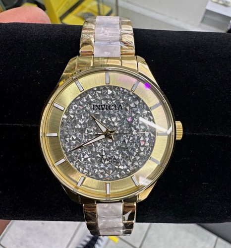 Invicta Women's Analog Dress Watch Silver Dial Gold Tone Bracele - photo 2