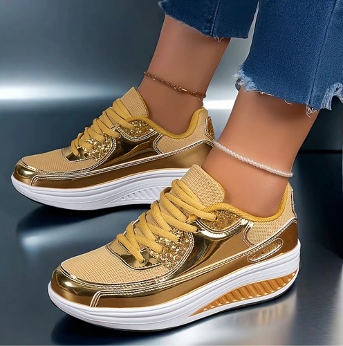 Shiny EVA Breathable Sole, Outdoor Travel Leisure Shoes For Wome