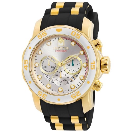 Invicta Pro Diver SCUBA Men's 48mm Quartz Chronograph Black/Gold