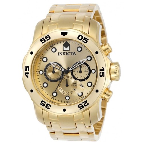 Invicta Pro Diver SCUBA Men's Watch - 48mm, Gold (0074)