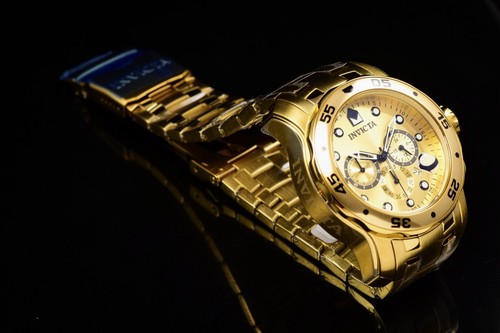 Invicta Pro Diver SCUBA Men's Watch - 48mm, Gold (0074) - photo 3