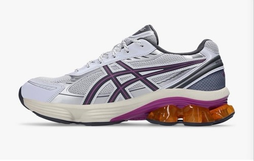 ASICS GEL-Kinetic Fluent White Truffle Grey Men's Size 8 NEW