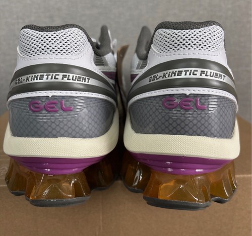 ASICS GEL-Kinetic Fluent White Truffle Grey Men's Size 8 NEW - photo 5