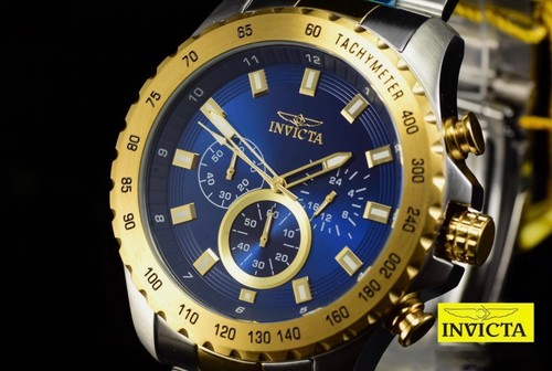 Invicta Mens Speedway Blue Dial Chronograph 48mm Watch - photo 5
