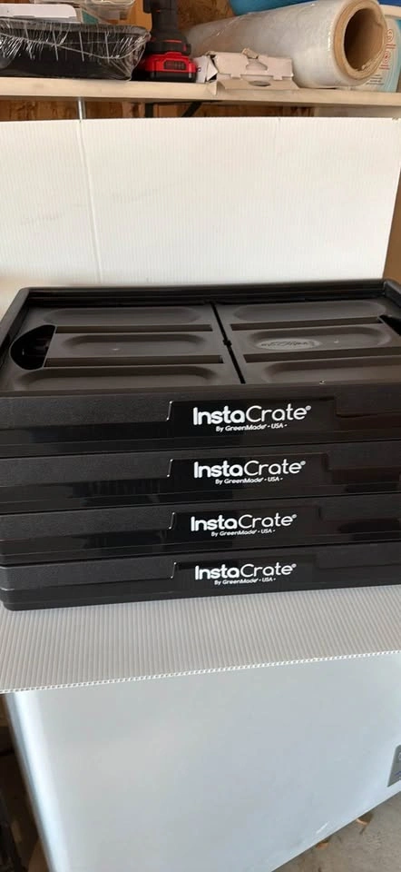 Brand New Greenmade InstaCrate Collapsible Storage Bins – Pack o - photo 4