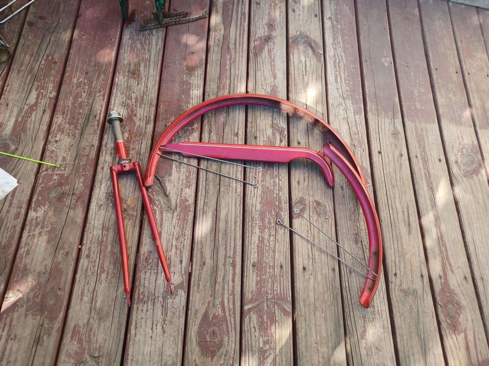 Vintage 26in middle weight size bike parts