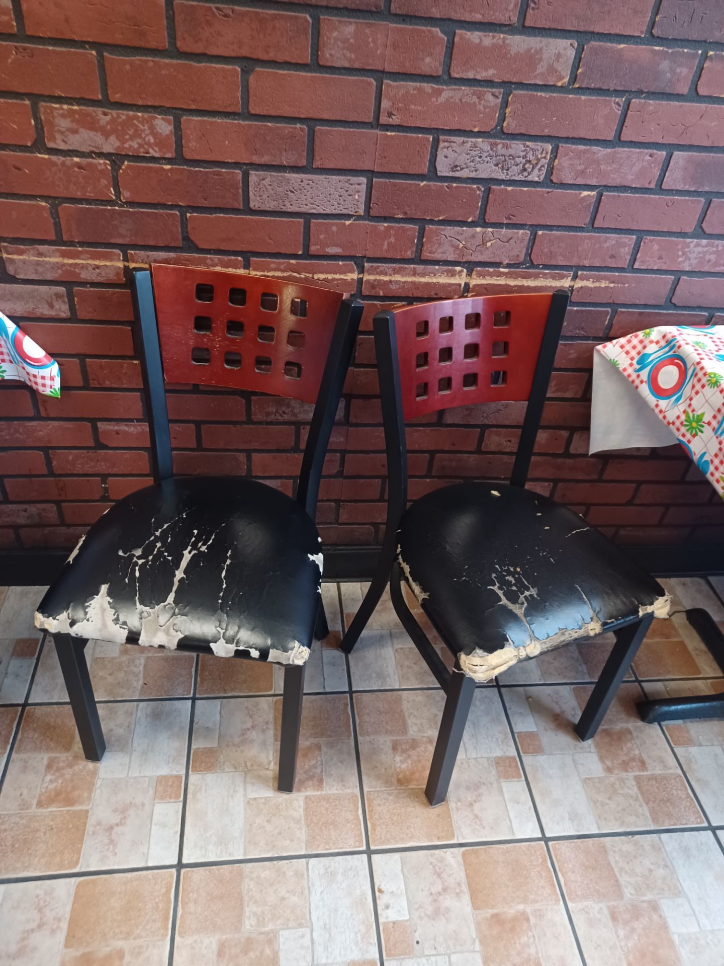 Heavy duty industrial restaurant chairs 10 total - photo 2