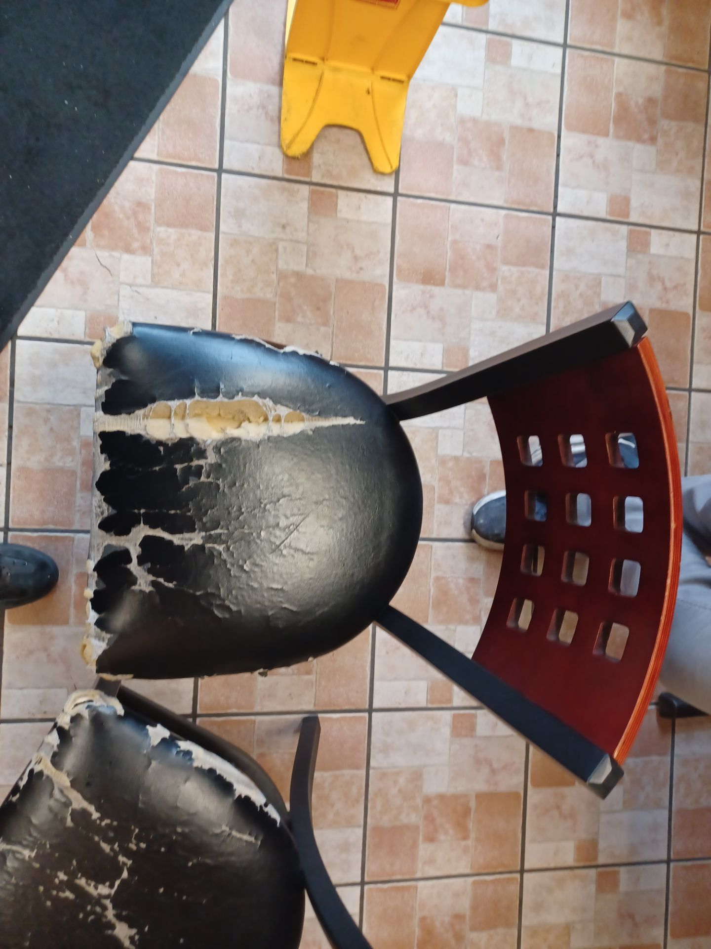 Heavy duty industrial restaurant chairs 10 total - photo 3
