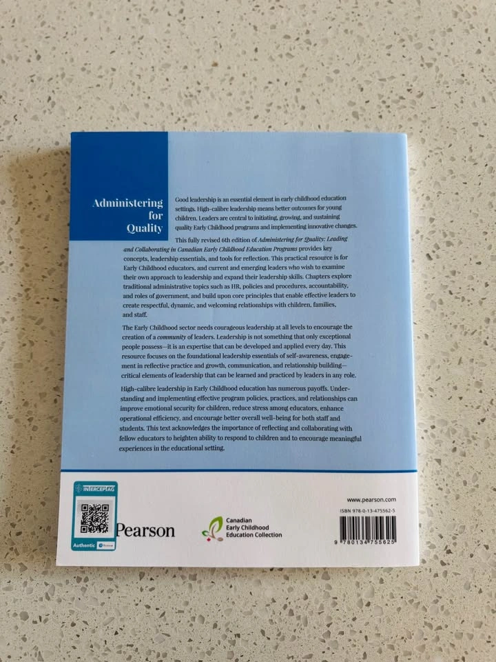 Administering for Quality – Early Childhood Education Textbook - photo 4