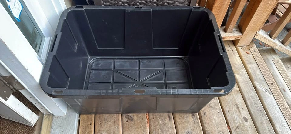 Two Greenmade 27 gallon totes *no lids* - photo 2