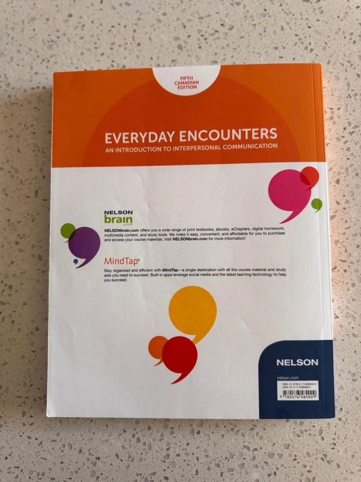 Everyday Encounters: Interpersonal Communication, 5th Ed - photo 5