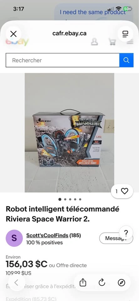 Riviera Space Warrior II RIV-803 RC Battle Robot - photo 5