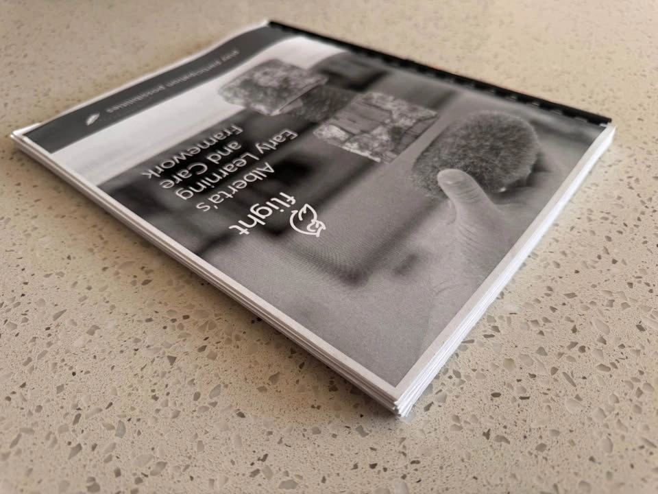 Flight: Alberta’s Early Learning and Care Framework – Printed Co - photo 3