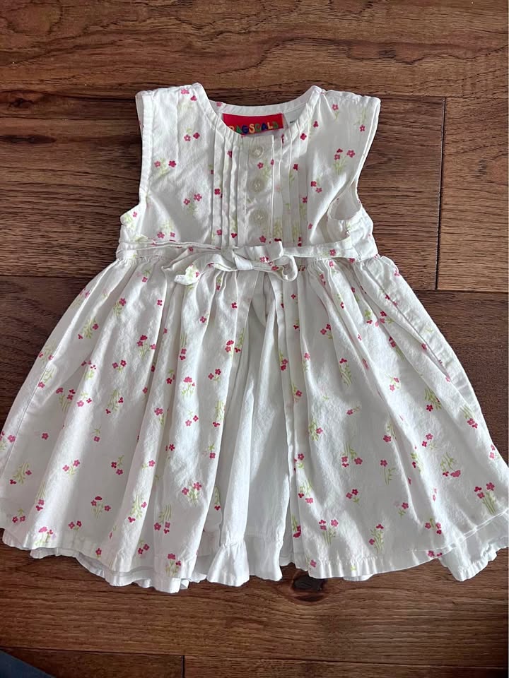 🧡6-12 month vintage summer dress