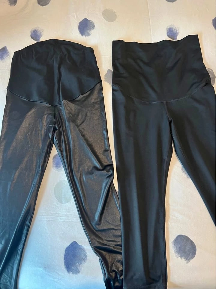 Maternity pants, Levi's and H&M