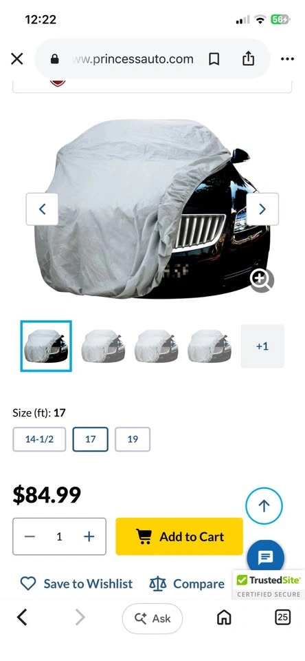 Brand New Universal Power Fist 17.5 ft Car Cover - photo 5