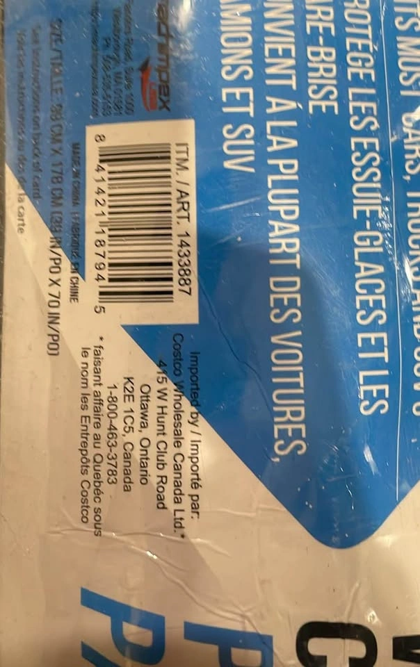 New Polar Extreme Universal Windshield Cover with Mirror Covers - photo 3