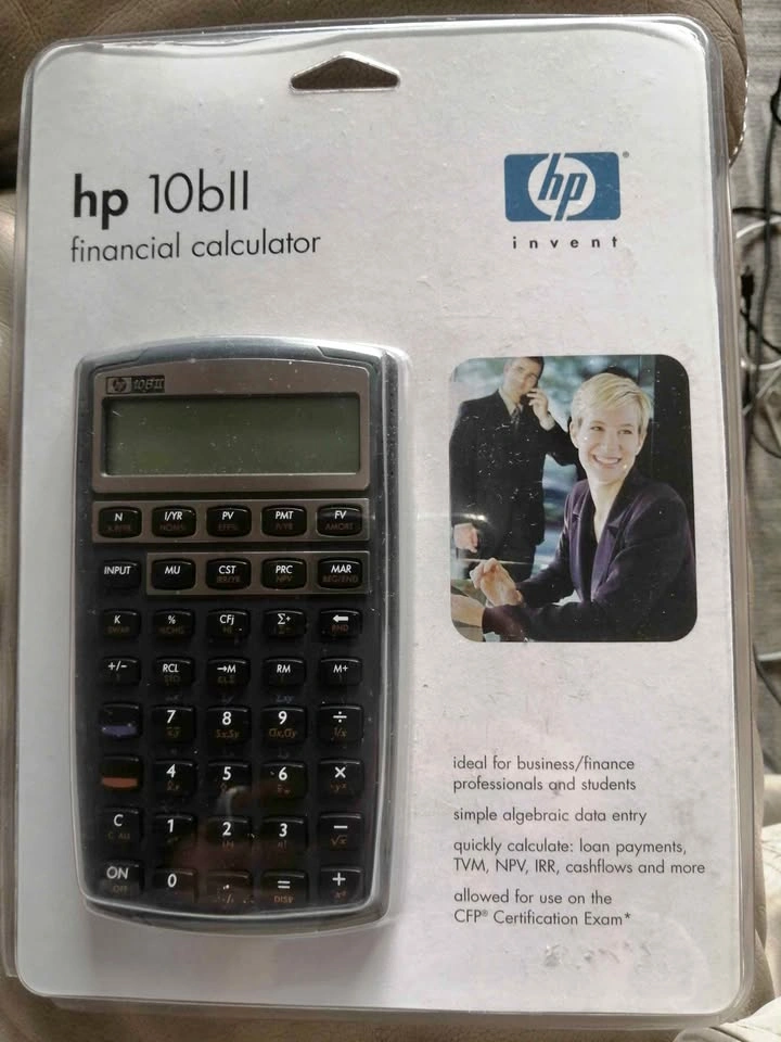 HP 10bII Financial Calculator