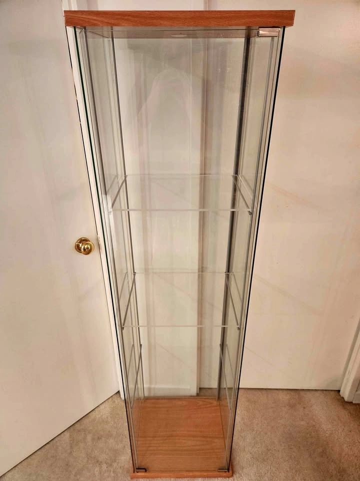 IKEA Detolf Glass Display Case