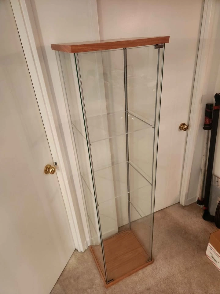 IKEA Detolf Glass Display Case - photo 2