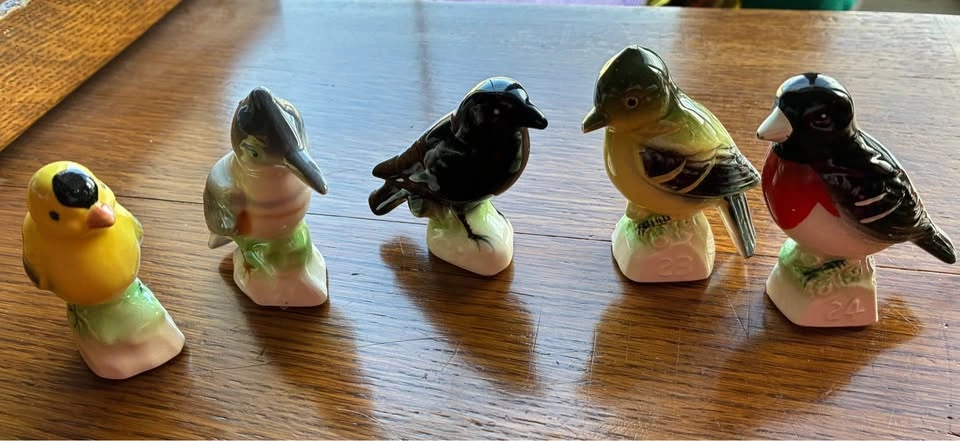 Vintage 1960s Tender Leaf Tea Bird Figurines - Lot Of 25 - photo 4