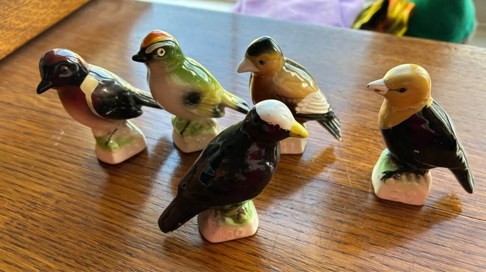 Vintage 1960s Tender Leaf Tea Bird Figurines - Lot Of 25 - photo 5