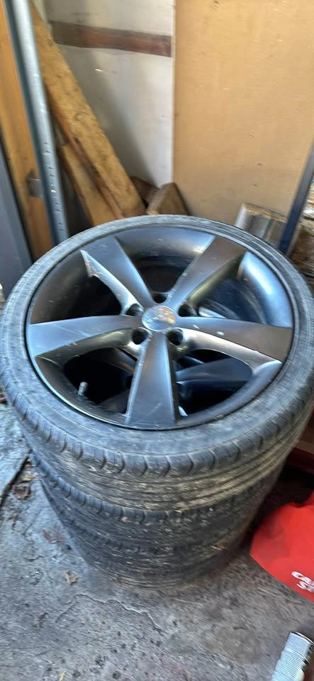 Dodge Dart Rims and tires 18”