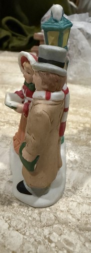 J.L.L. 1988 Hand Painted Ceramic Carolers Christmas Figurine - photo 4