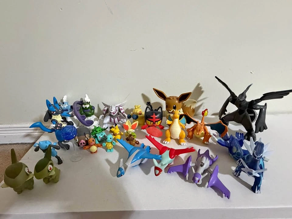 Lot of Pokemon Figures