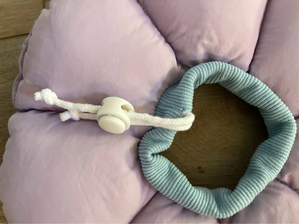 Plush Flower Pet Recovery Collar / Cone - Lavender - Brand New - photo 3