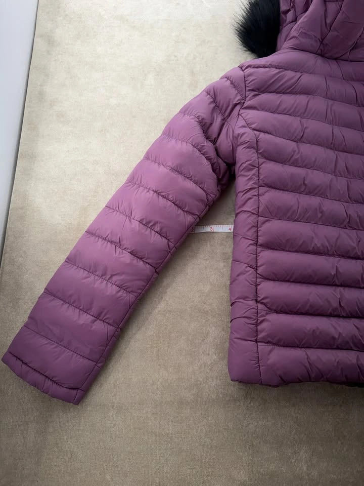 NWT Bench Women’s XS Hooded Puffer Jacket Purple Plum - photo 5