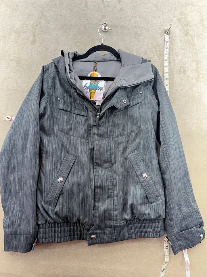 Burton Women's DRYRIDE Snowboard Jacket - Grey Bomber Small