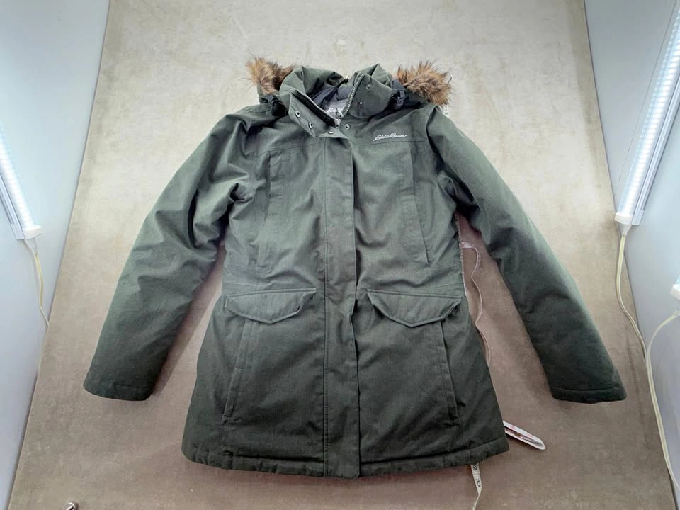 Eddie Bauer Women’s WeatherEdge Superior Down Parka - Size Large