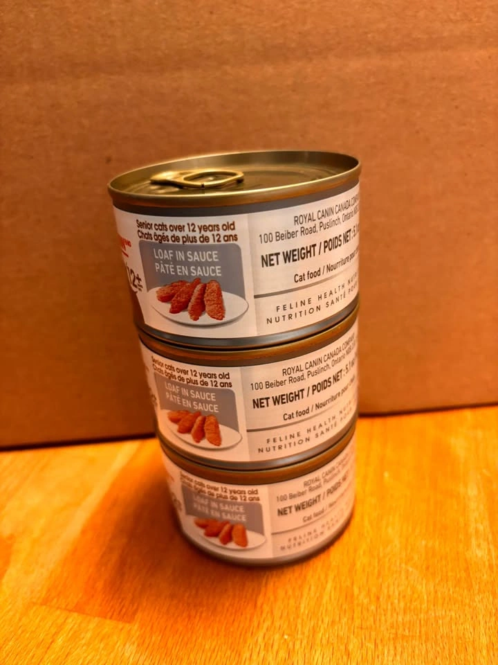 3 unopened 5.1 oz cans of Royal Canin Aging 12+ Cat Food - photo 2